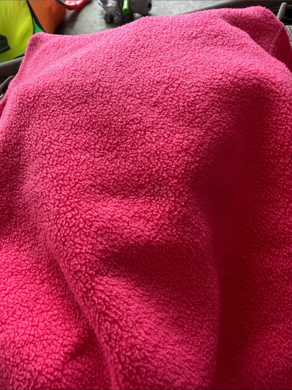GAP Bright Pink Fleece Hoodie for Kids